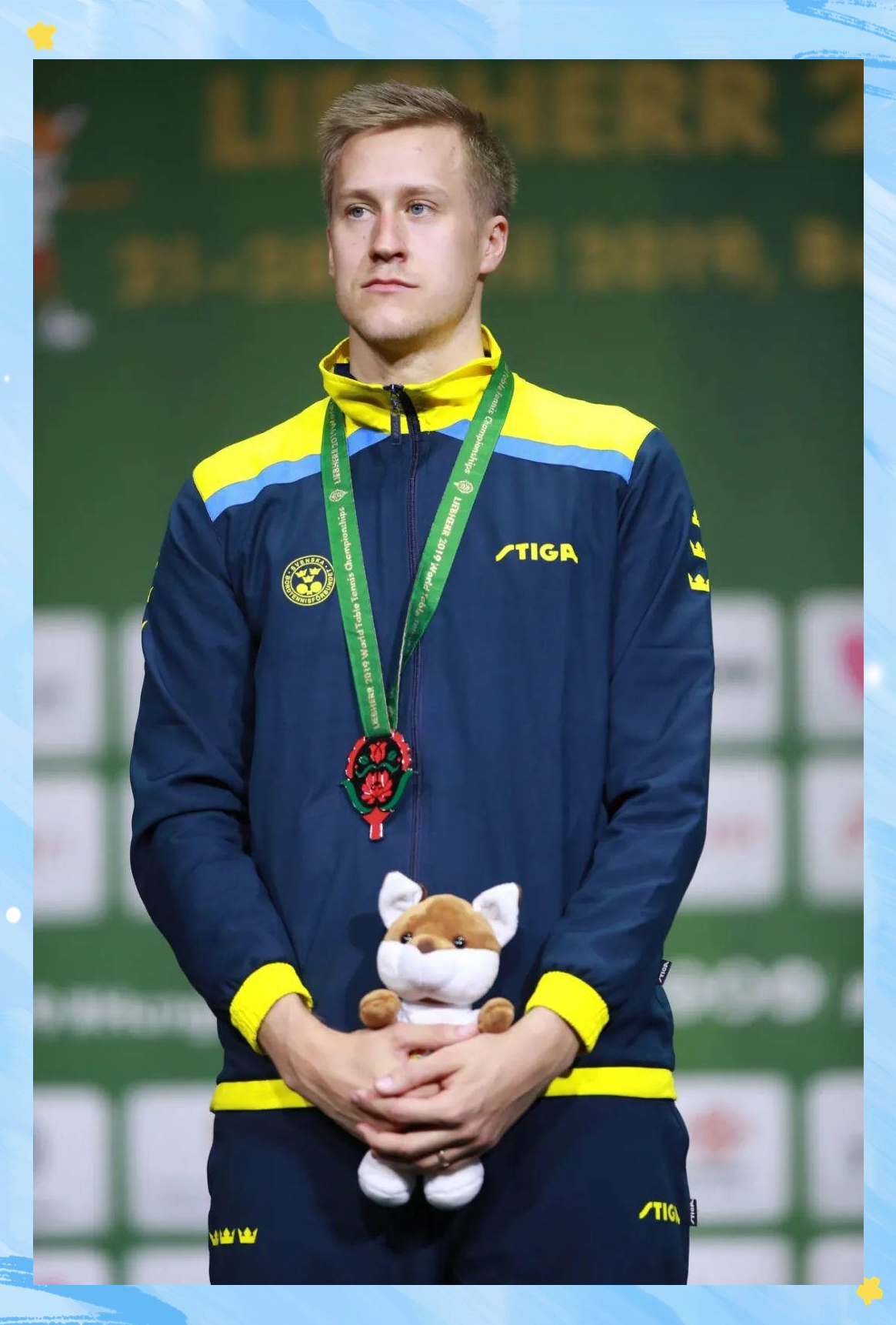 瑞典球员荣获本赛季最佳射手奖